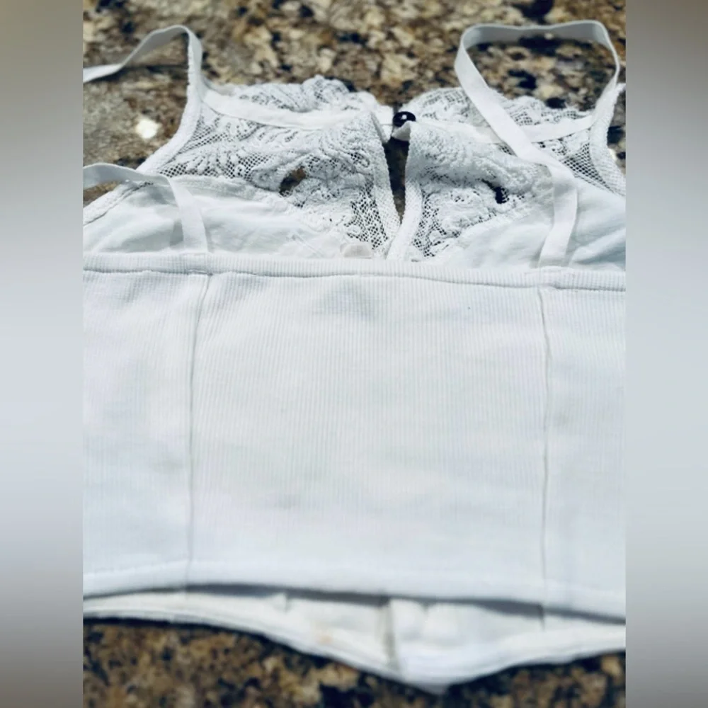 NWOT Free People Have My Heart Top